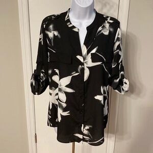 Calvin Klein Rolled Sleeve Shirt